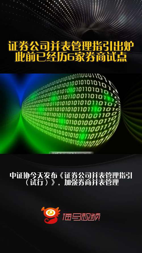 从6家试点扩展至全行业,券商并表监管有何看点?