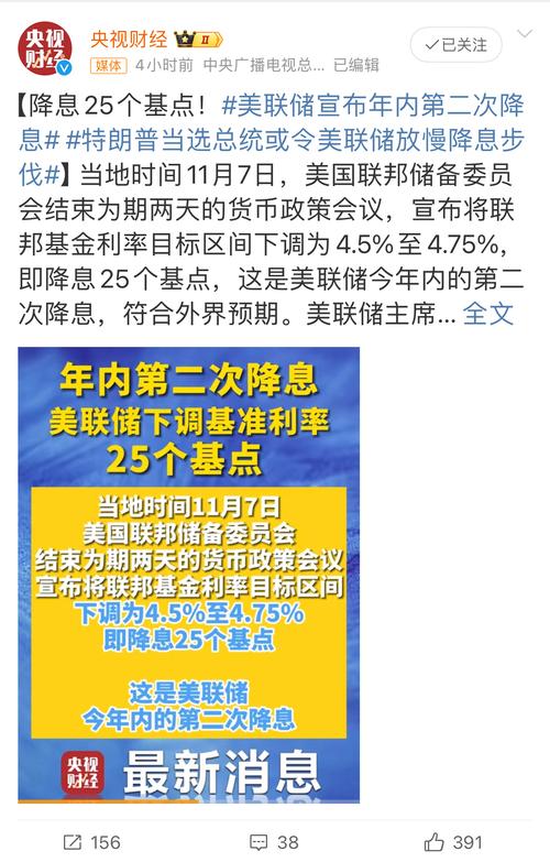 美联储官员:货币政策不会立即改变,金融市场波动或致美国经济增长承压